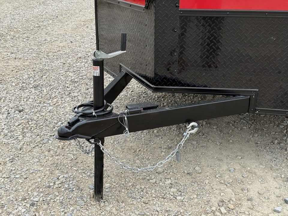 2026 PowerLine Cargo 7x16 TA / .080 POLYCORE / REAR SPOILER WING WITH LIGHTS / 7K GVWR Cargo / Enclo