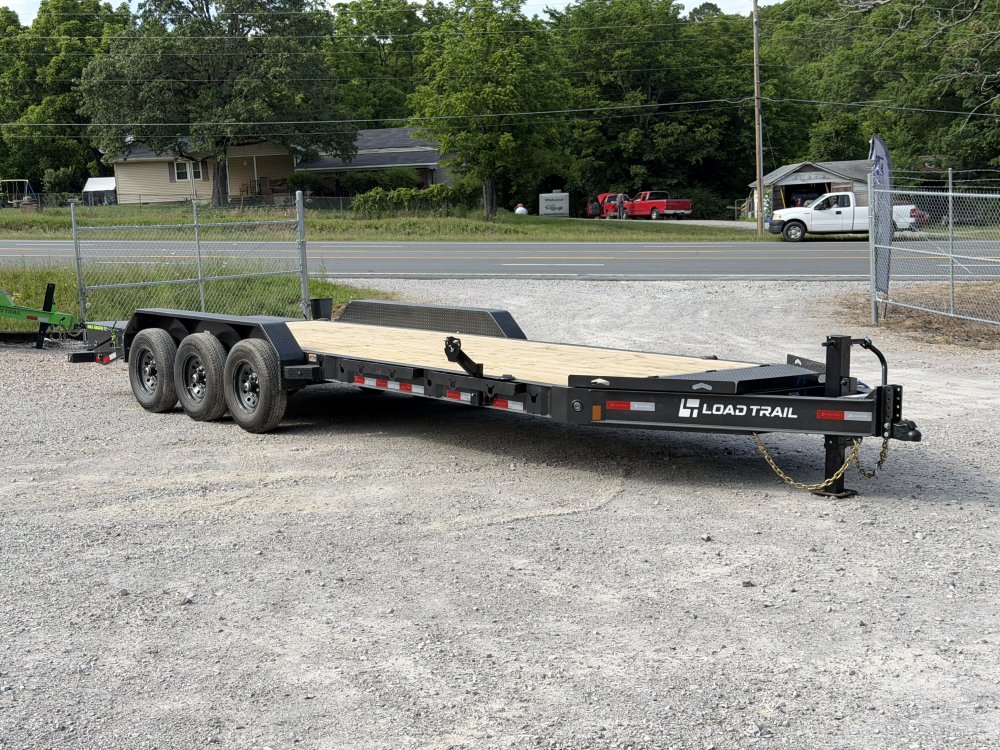 2026 Load Trail CB 83X24 21K GVWR MAX RAMPS RUB RAIL 8" I BEAM FRAME Equipment Trailer