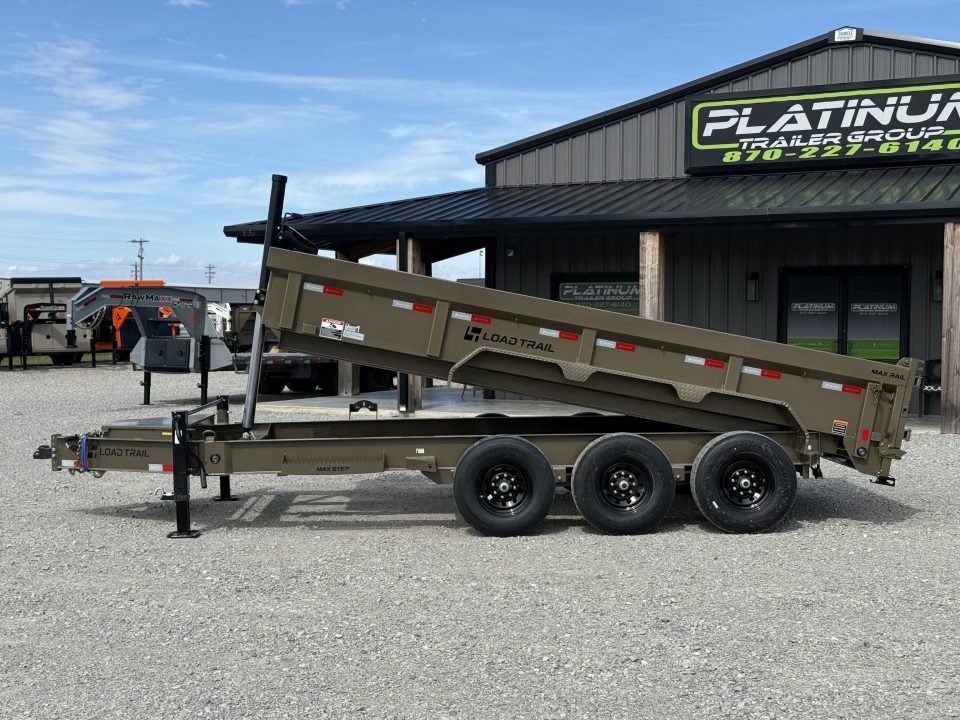 2026 Load Trail DL 83X16X2 TELESCOPIC W/7 GAUGE AND 14 PLYS 21K GVWR Dump Trailer