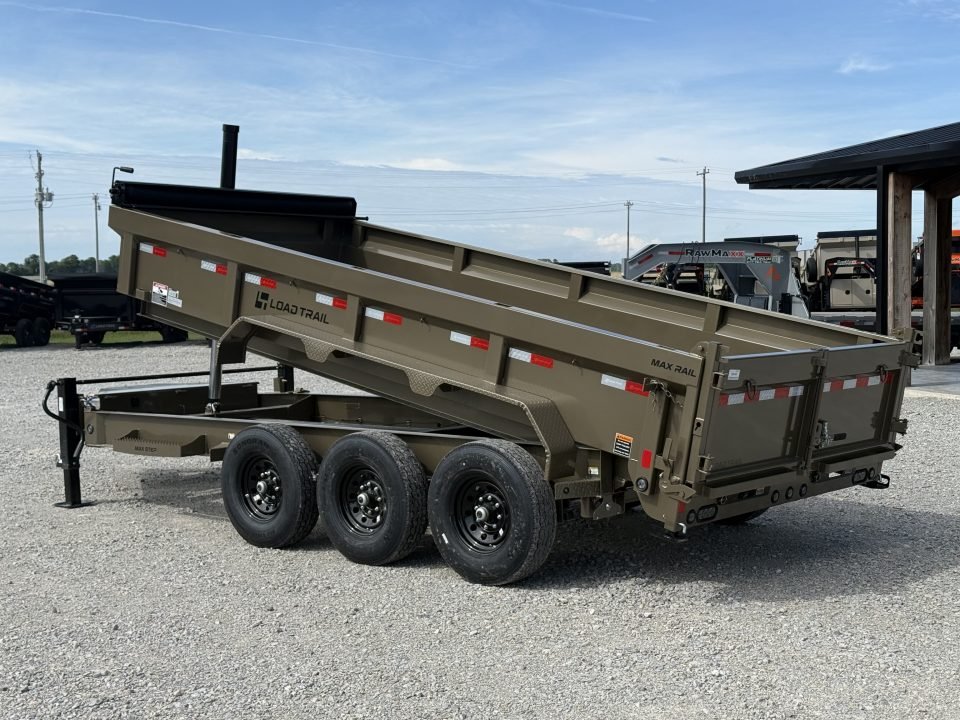 2026 Load Trail DL 83X16X2 TELESCOPIC W/7 GAUGE AND 14 PLYS 21K GVWR Dump Trailer