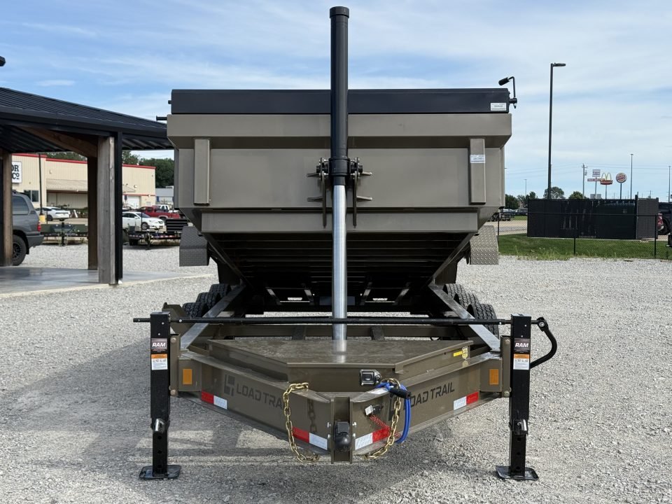 2026 Load Trail DL 83X16X2 TELESCOPIC W/7 GAUGE AND 14 PLYS 21K GVWR Dump Trailer