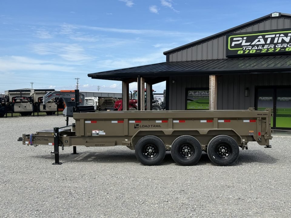 2026 Load Trail DL 83X16X2 TELESCOPIC W/7 GAUGE AND 14 PLYS 21K GVWR Dump Trailer