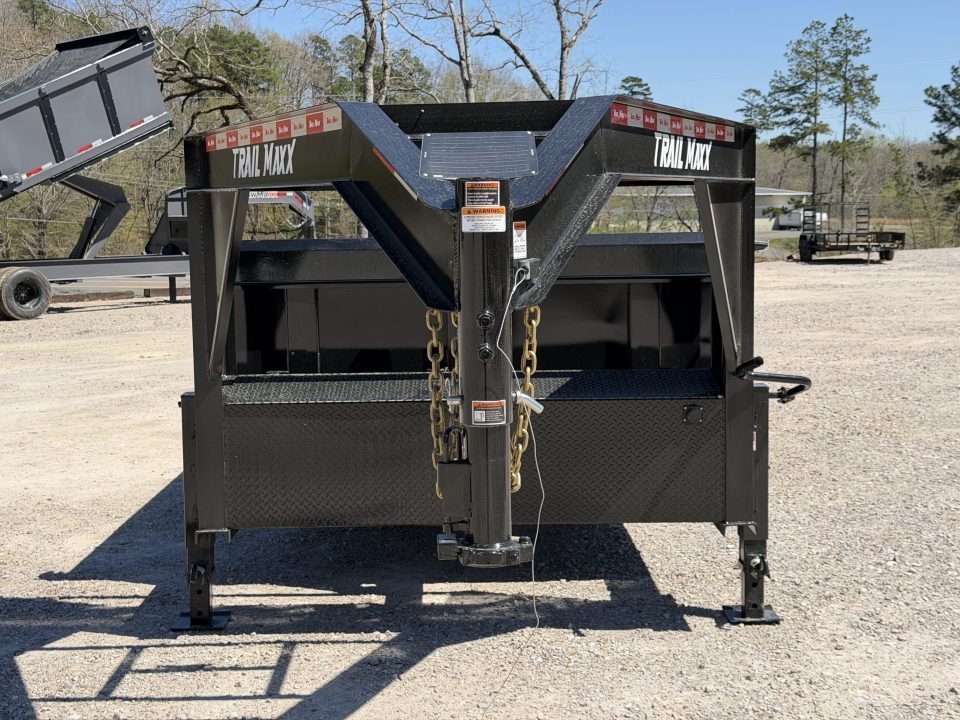 2026 Trail Maxx 83X16 14K GVWR GOOSENECK Dump Trailer
