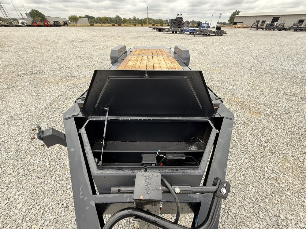 2027 RAWMAXX ORANGE X 83X20 TILT W/8K TORSION AXLES AND 14 PLYS 16K GVWR EQUIPMENT TILT TRAILER