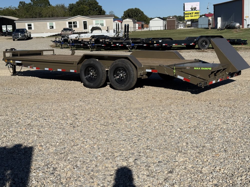 2027 83X22 CH LOAD TRAIL / MAX RAMPS / WINCH PLATE / TOOLBOX / 14K GVWR / EQUIPMENT TRAILER