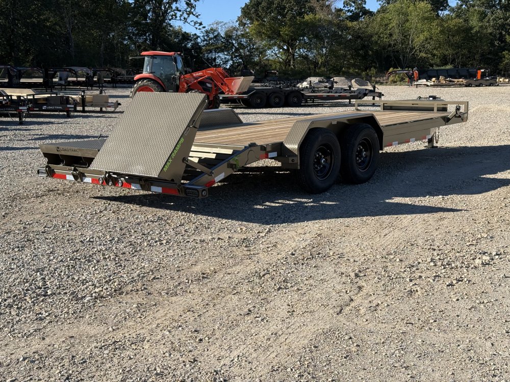 2027 83X22 CH LOAD TRAIL / MAX RAMPS / WINCH PLATE / TOOLBOX / 14K GVWR / EQUIPMENT TRAILER