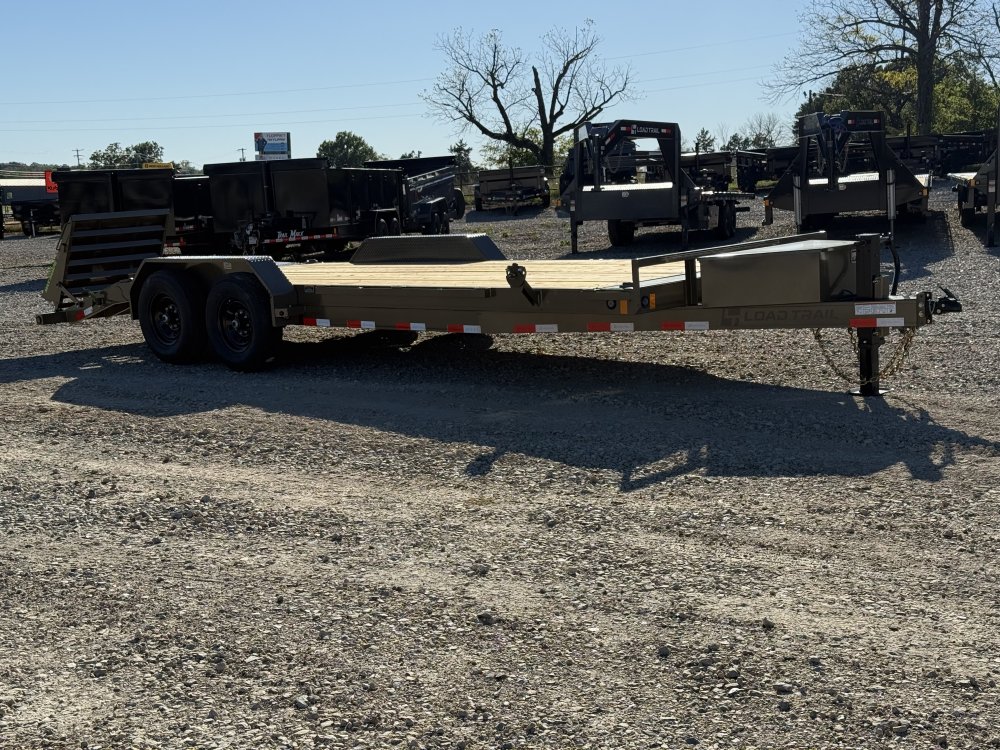 2027 83X22 CH LOAD TRAIL / MAX RAMPS / WINCH PLATE / TOOLBOX / 14K GVWR / EQUIPMENT TRAILER
