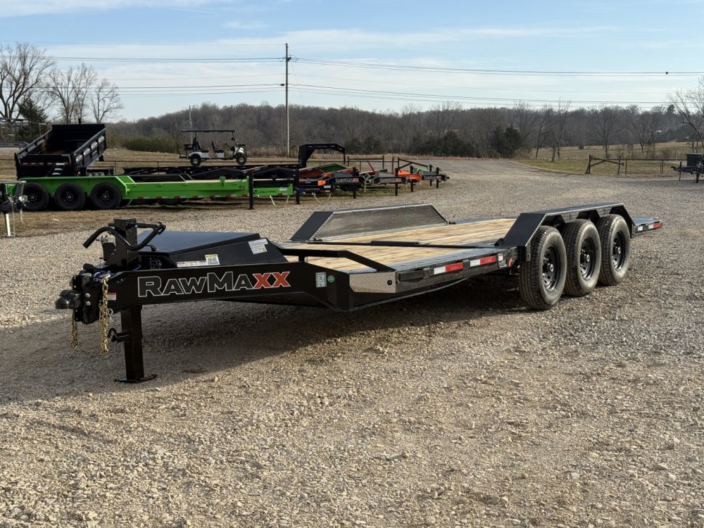 2026 RawMaxx G3X 102X24 Tilt Trailer 21K GVWR