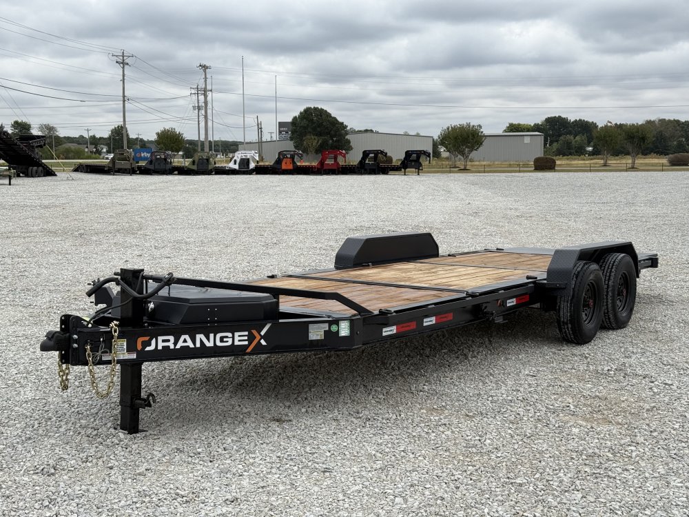 2027 RAWMAXX ORANGE X 83X20 TILT W/8K TORSION AXLES AND 14 PLYS 16K GVWR EQUIPMENT TILT TRAILER