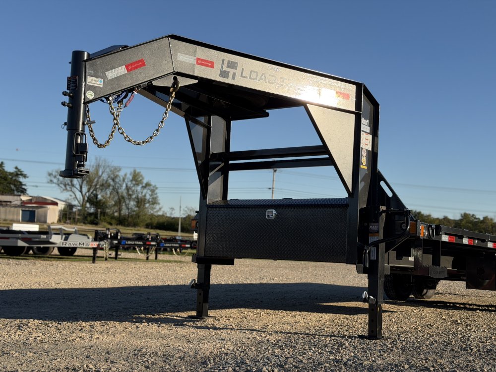2027 102x28 GE LOAD TRAIL / TILT / 14 PLY / WINCH PLATE / WIRELESS REMOTE / 14K GVWR / GOOSENECK EQU