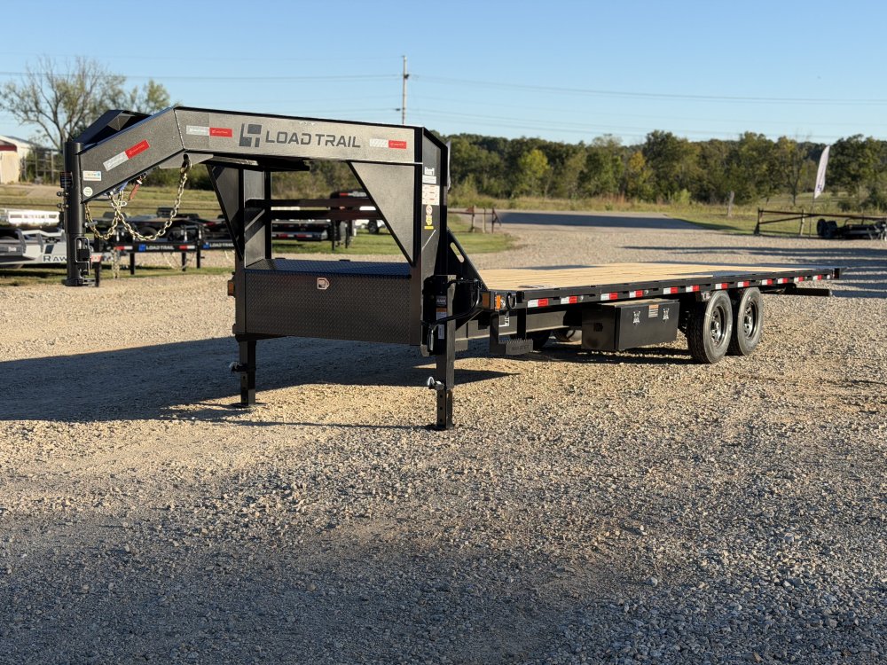 2027 102x28 GE LOAD TRAIL / TILT / 14 PLY / WINCH PLATE / WIRELESS REMOTE / 14K GVWR / GOOSENECK EQU