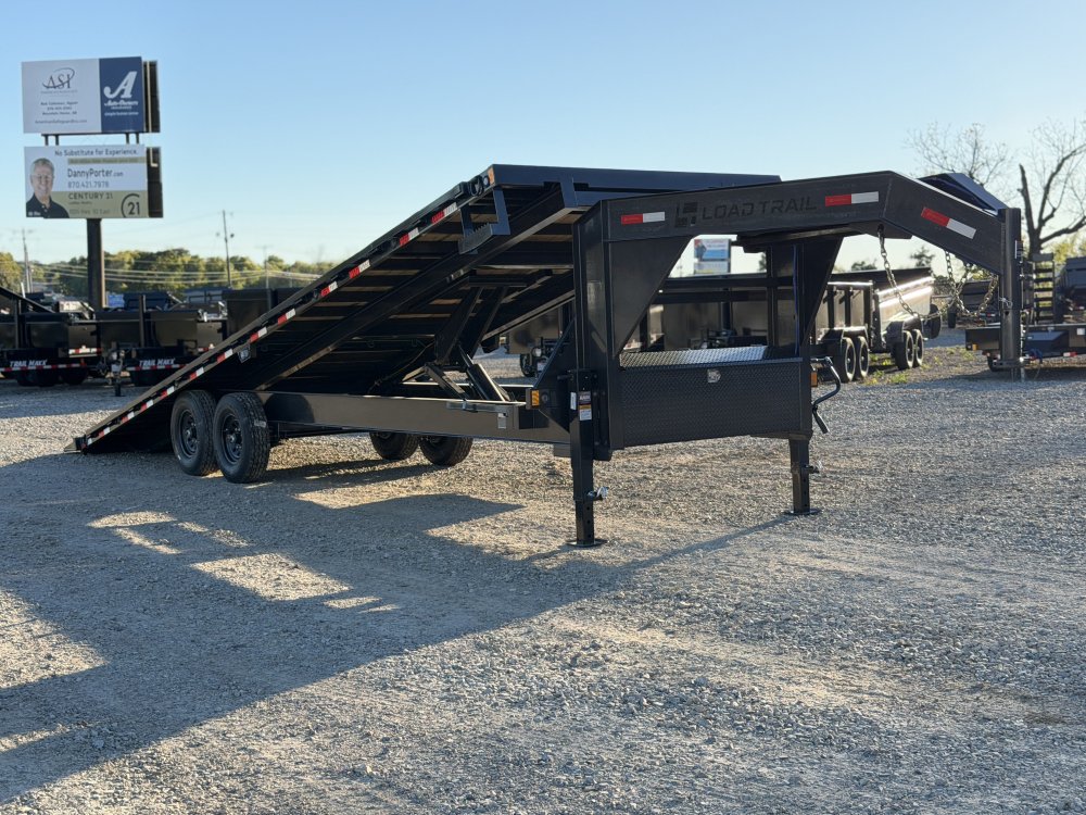 2027 102x28 GE LOAD TRAIL / TILT / 14 PLY / WINCH PLATE / WIRELESS REMOTE / 14K GVWR / GOOSENECK EQU