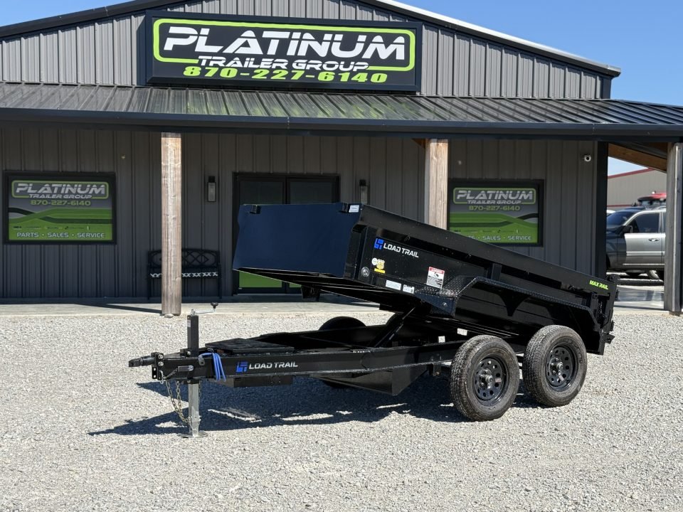 2026 Load Trail DE 60X10X18 W/SLIDE IN RAMPS AND TOOLBOX 7K GVWR Dump Trailer