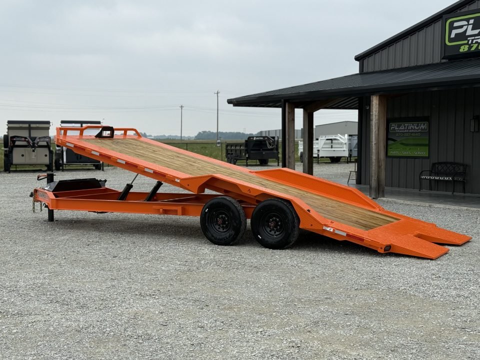 2026 RawMaxx FYH 102X24 POWER FULL TILT W/DRIVE OVER FENDERS, 14 PLY TIRES, WIRELESS REMOTE, AND TOR