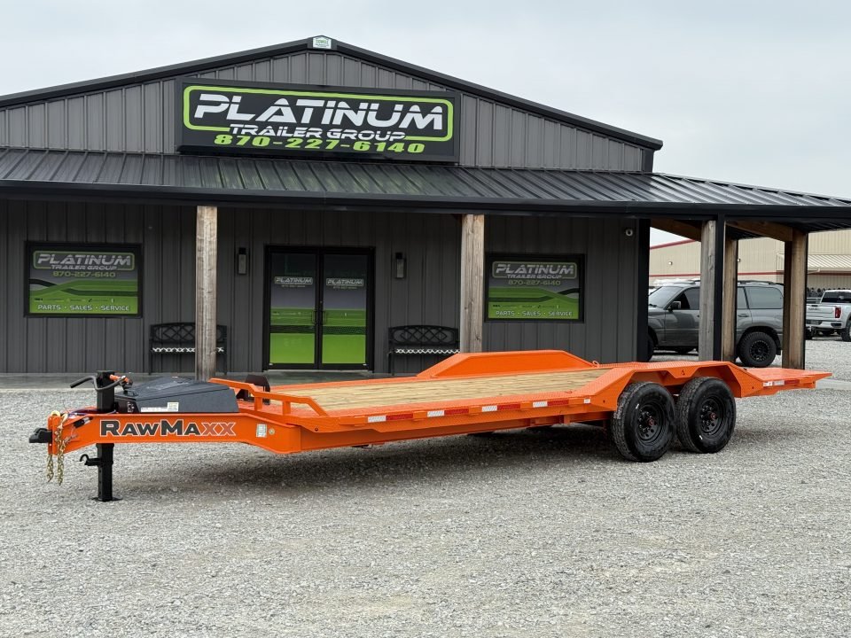 2026 RawMaxx FYH 102X24 POWER FULL TILT W/DRIVE OVER FENDERS, 14 PLY TIRES, WIRELESS REMOTE, AND TOR