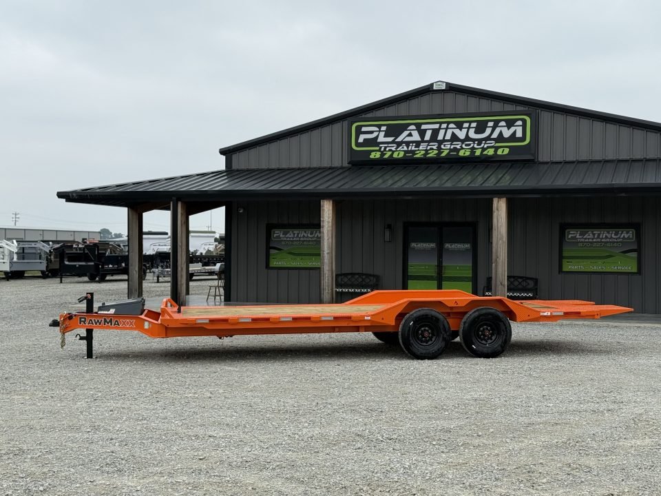2026 RawMaxx FYH 102X24 POWER FULL TILT W/DRIVE OVER FENDERS, 14 PLY TIRES, WIRELESS REMOTE, AND TOR