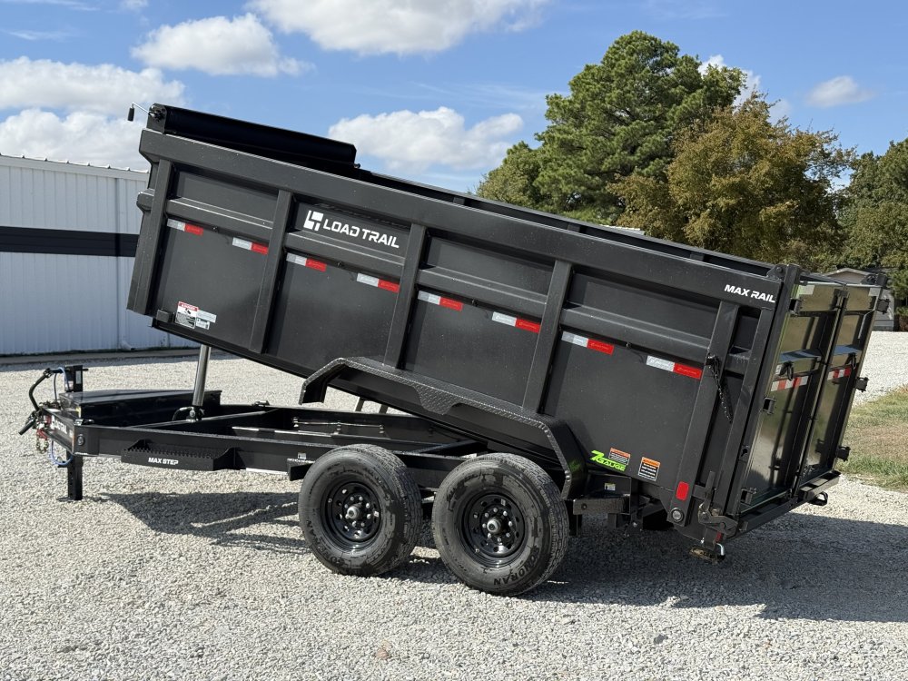 2027 LOAD TRAIL DL 83X14X4 HIGH SIDE TELESCOPIC DUMP W/14 PLYS AND 7 GAUGE FLOOR 14K GVWR