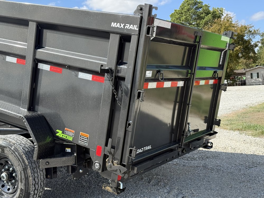 2027 LOAD TRAIL DL 83X14X4 HIGH SIDE TELESCOPIC DUMP W/14 PLYS AND 7 GAUGE FLOOR 14K GVWR