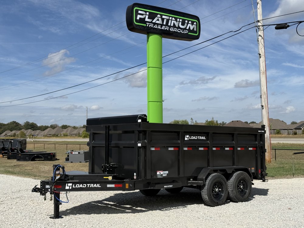 2027 LOAD TRAIL DL 83X14X4 HIGH SIDE TELESCOPIC DUMP W/14 PLYS AND 7 GAUGE FLOOR 14K GVWR