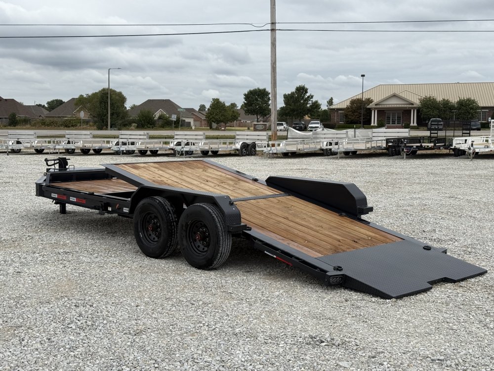 2027 RAWMAXX ORANGE X 83X22 TILT W/8K TORSION AXLES AND 14 PLYS 16K GVWR EQUIPMENT TILT TRAILER