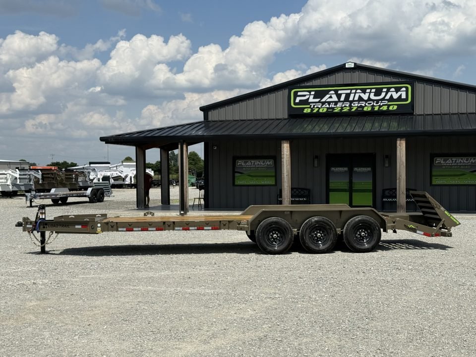 2026 Load Trail CB 83X24 W/8" I-BEAM, MAX RAMPS, CHAIN TIE DOWNS, MAX BOX, AND 3" RUB RAIL 21K GVWR 