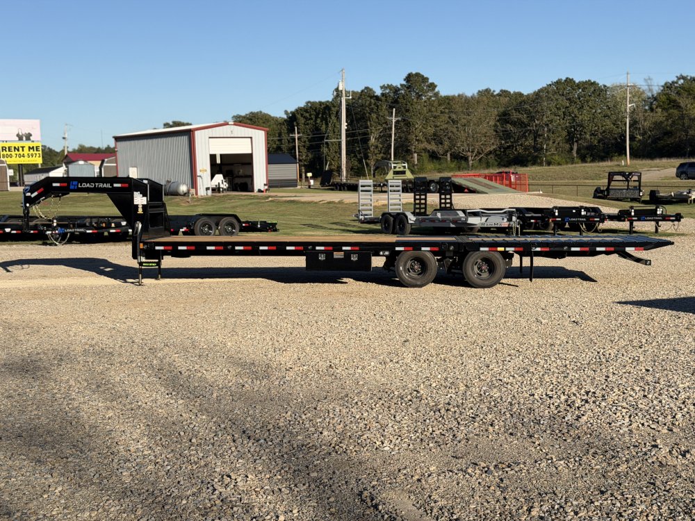 2027 102x32 GL LOAD TRAIL / 14 PLY / HYDRO DOVE & JACKS / WINCH PLATE / 25.9K GVWR / GOOSENECK TRAIL