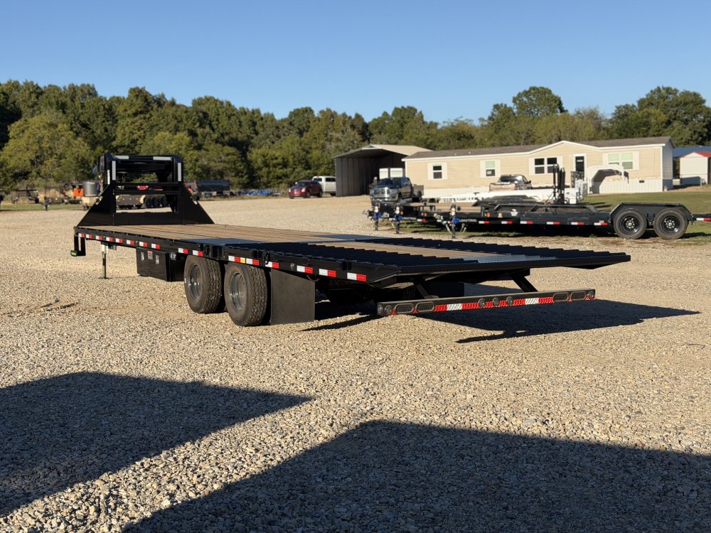 2027 102x32 GL LOAD TRAIL / 14 PLY / HYDRO DOVE & JACKS / WINCH PLATE / 25.9K GVWR / GOOSENECK TRAIL