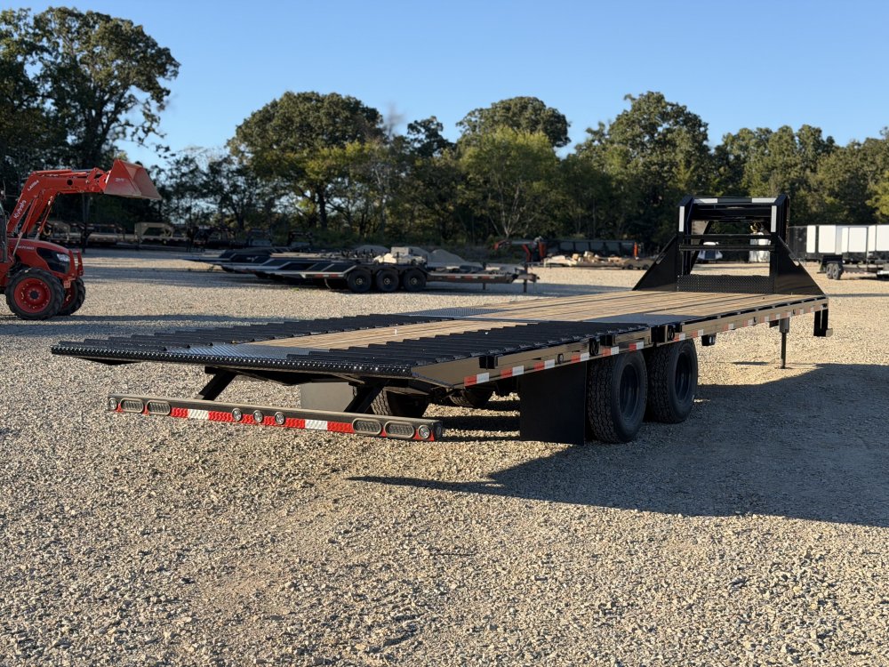2027 102x32 GL LOAD TRAIL / 14 PLY / HYDRO DOVE & JACKS / WINCH PLATE / 25.9K GVWR / GOOSENECK TRAIL
