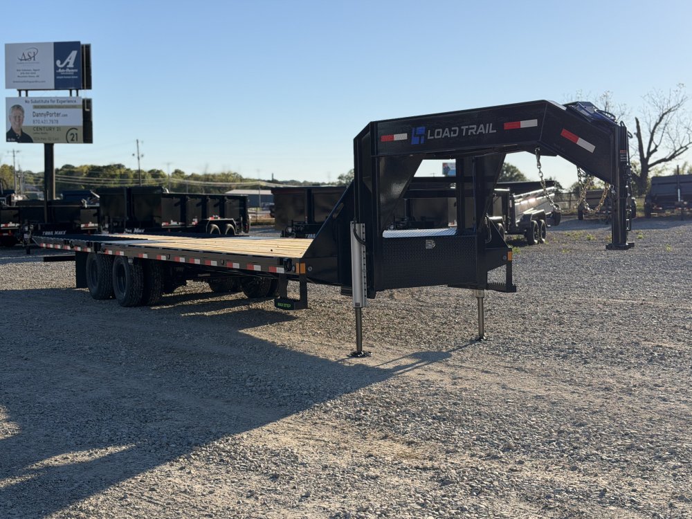 2027 102x32 GL LOAD TRAIL / 14 PLY / HYDRO DOVE & JACKS / WINCH PLATE / 25.9K GVWR / GOOSENECK TRAIL