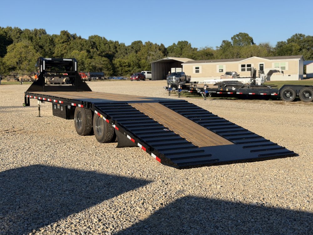 2027 102x32 GL LOAD TRAIL / 14 PLY / HYDRO DOVE & JACKS / WINCH PLATE / 25.9K GVWR / GOOSENECK TRAIL