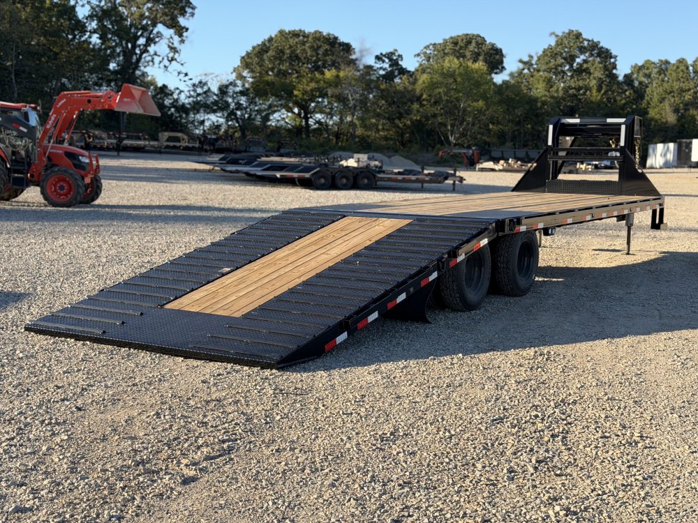2027 102x32 GL LOAD TRAIL / 14 PLY / HYDRO DOVE & JACKS / WINCH PLATE / 25.9K GVWR / GOOSENECK TRAIL