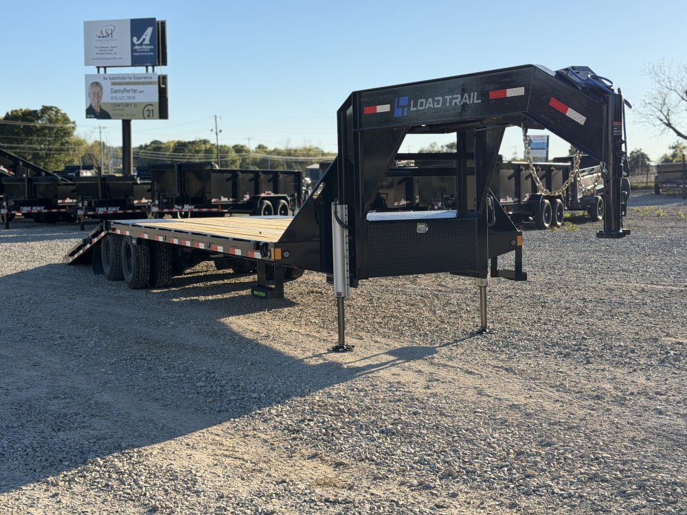 2027 102x32 GL LOAD TRAIL / 14 PLY / HYDRO DOVE & JACKS / WINCH PLATE / 25.9K GVWR / GOOSENECK TRAIL