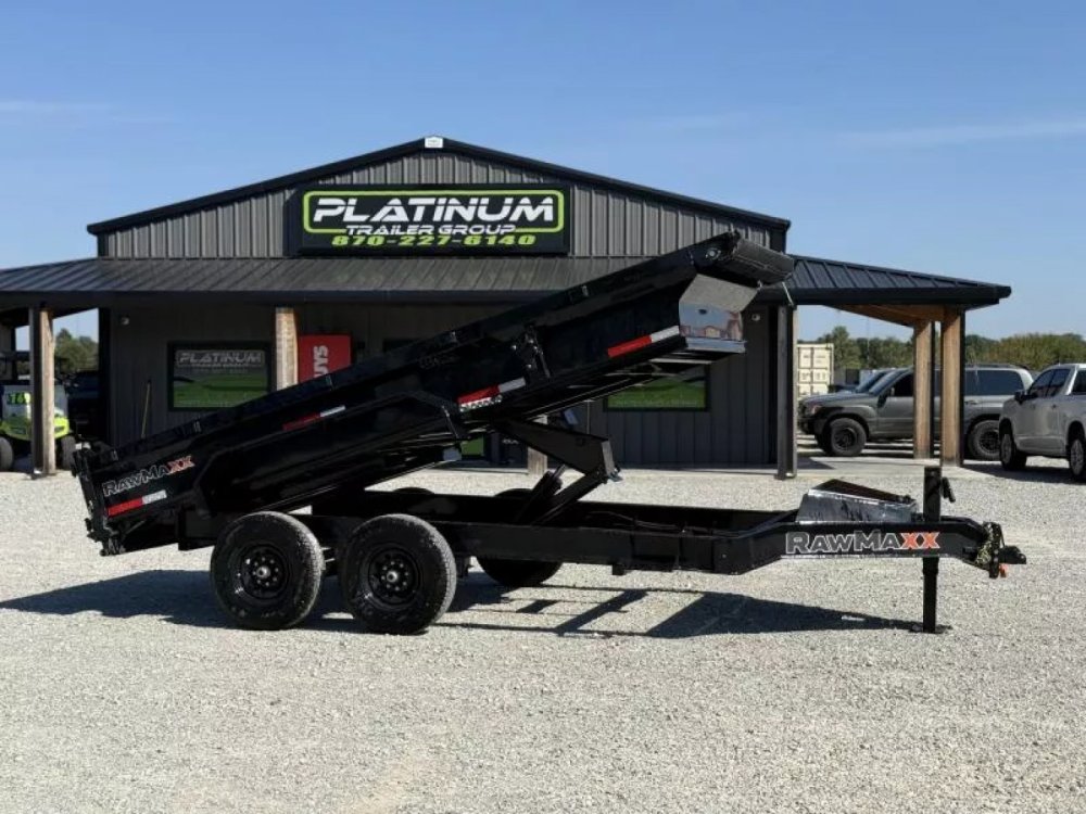 2026 RawMaxx GDX 83X14X19 14K GVWR Dump Trailer