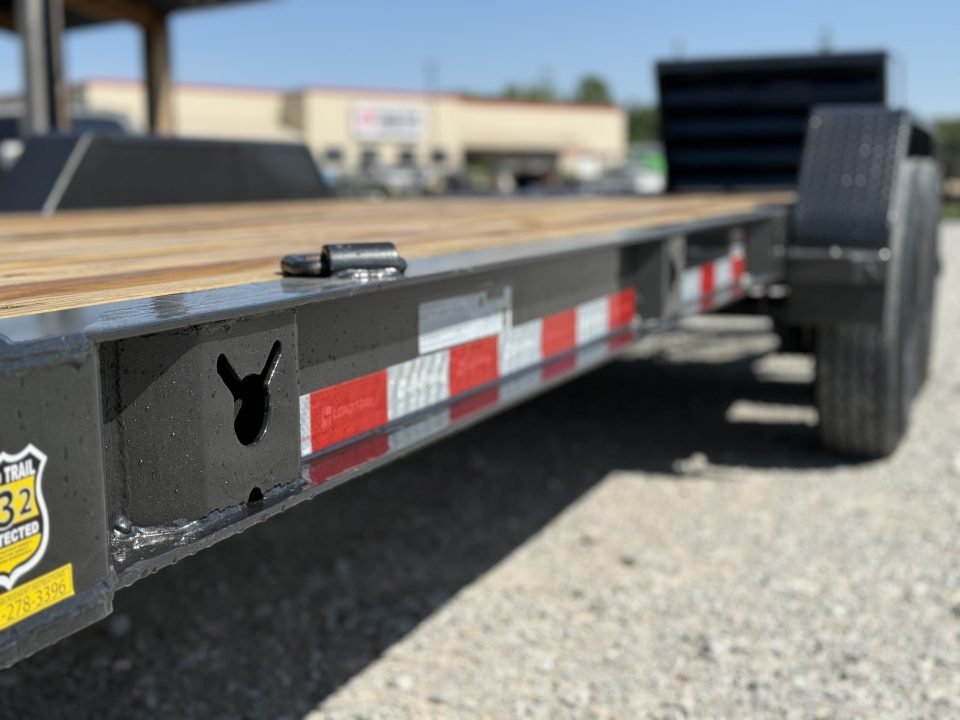 2026 Load Trail CB 83X20 I-BEAM W/MAX RAMPS, 14 PLYS, AND CHAIN TIE DOWNS 14K GVWR Equipment Trailer