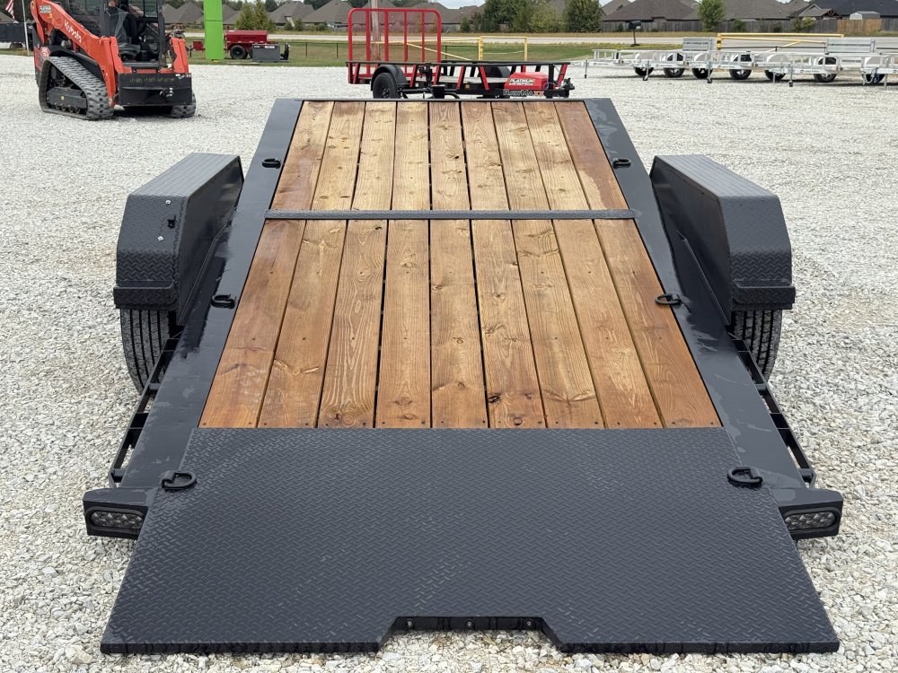 2027 RAWMAXX ORANGE X 83X24 TILT W/8K TORSION AXLES AND 14 PLYS 16K GVWR EQUIPMENT TILT TRAILER