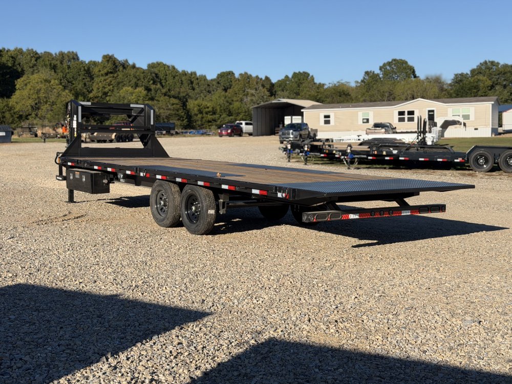 2027 102x26 GE LOAD TRAIL / TILT / WINCH PLATE / WIRELESS REMOTE / 14K GVWR / GOOSENECK TRAILER