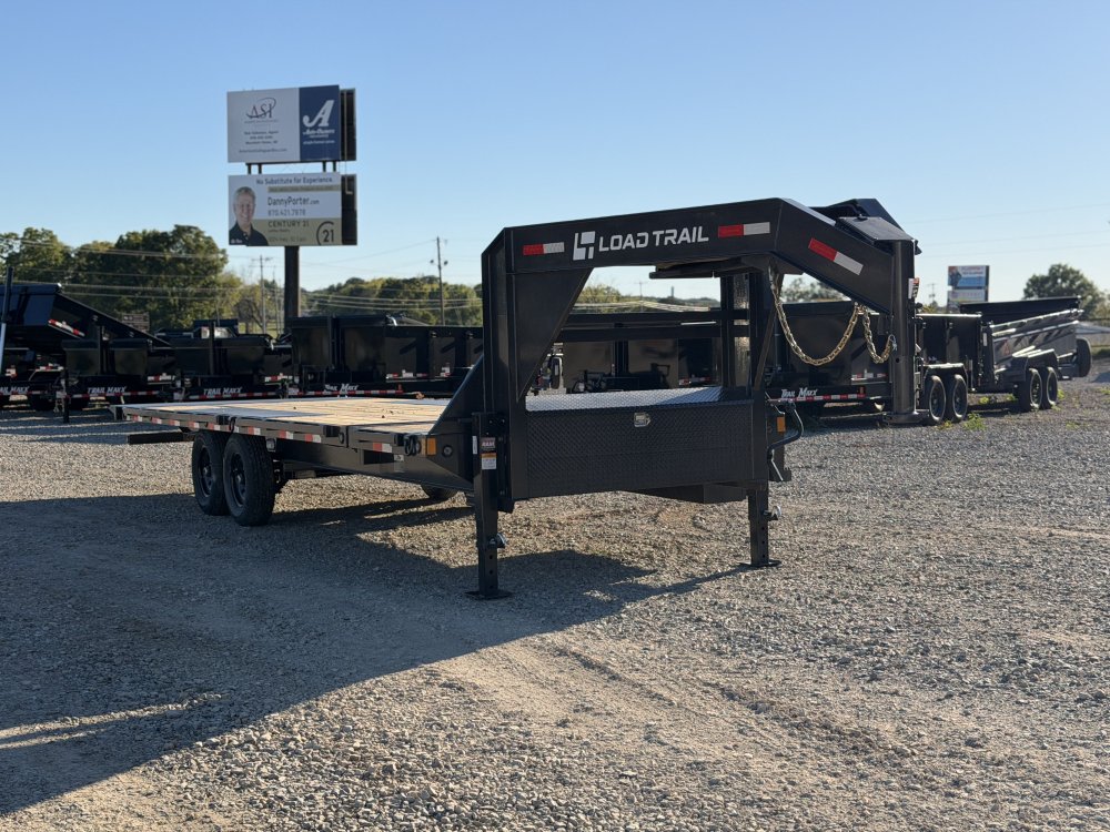 2027 102x26 GE LOAD TRAIL / TILT / WINCH PLATE / WIRELESS REMOTE / 14K GVWR / GOOSENECK TRAILER
