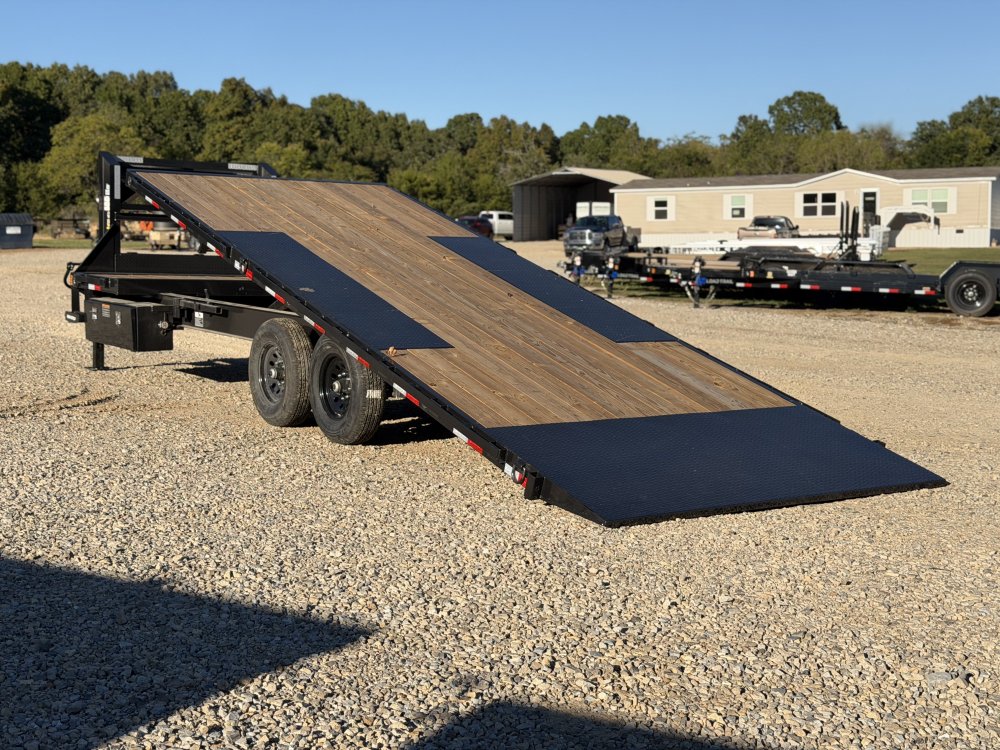 2027 102x26 GE LOAD TRAIL / TILT / WINCH PLATE / WIRELESS REMOTE / 14K GVWR / GOOSENECK TRAILER
