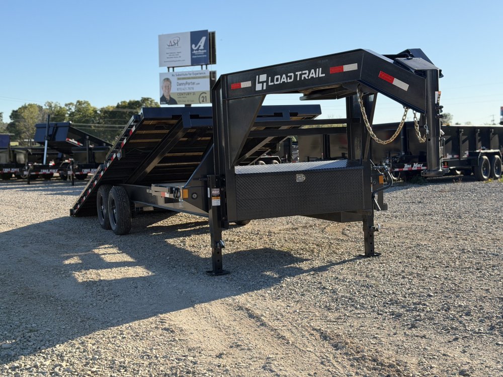 2027 102x26 GE LOAD TRAIL / TILT / WINCH PLATE / WIRELESS REMOTE / 14K GVWR / GOOSENECK TRAILER