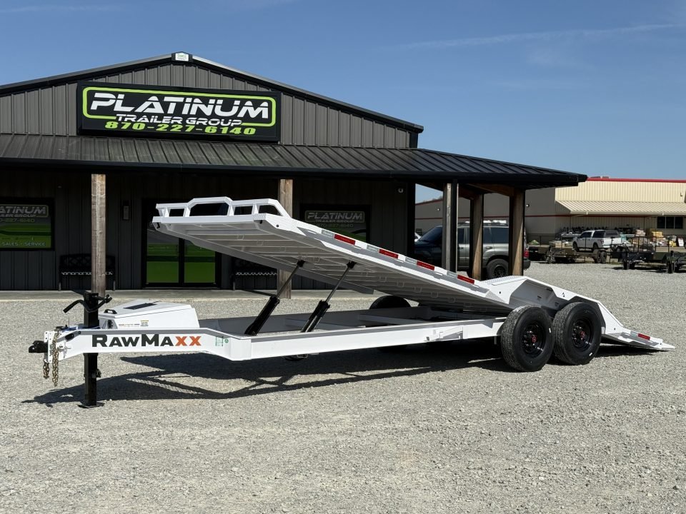 2026 RawMaxx FYH 102X24 POWER FULL TILT W/DRIVE OVER FENDERS, 14 PLY TIRES, WIRELESS REMOTE, AND TOR