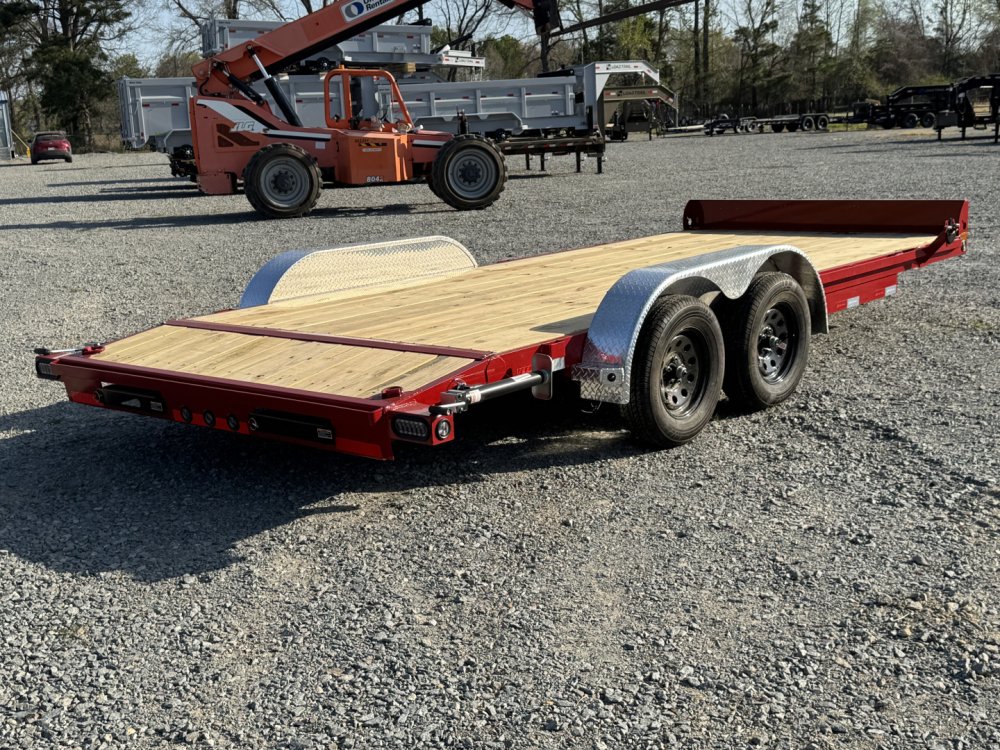 2026 Load Trail 83X18 CH Car Hauler W/ PULL OUT RAMPS, 3500 POUND AXLES AND SPORT BOX