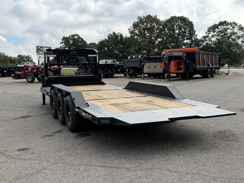 2027 RawMaxx G3X 102X24 GOOSENECK GRAVITY TILT W/RHINO LINED FENDERS 21K GVWR Tilt Trailer