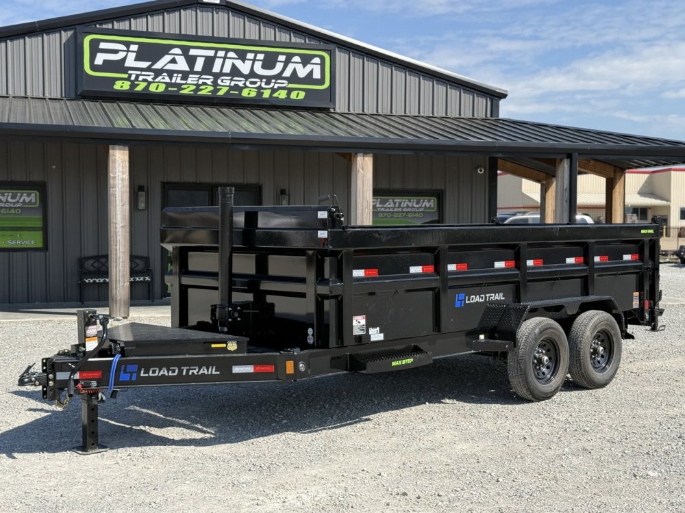 2027 Load Trail DL 83X16X3 HIGH SIDE TELESCOPIC W/14 PLYS AND 7 GAUGE 14K GVWR Dump Trailer