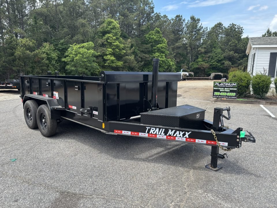 2026 Trail Maxx 83x14 TELESCOPIC CYLINDER 14K GVWR Dump Trailer