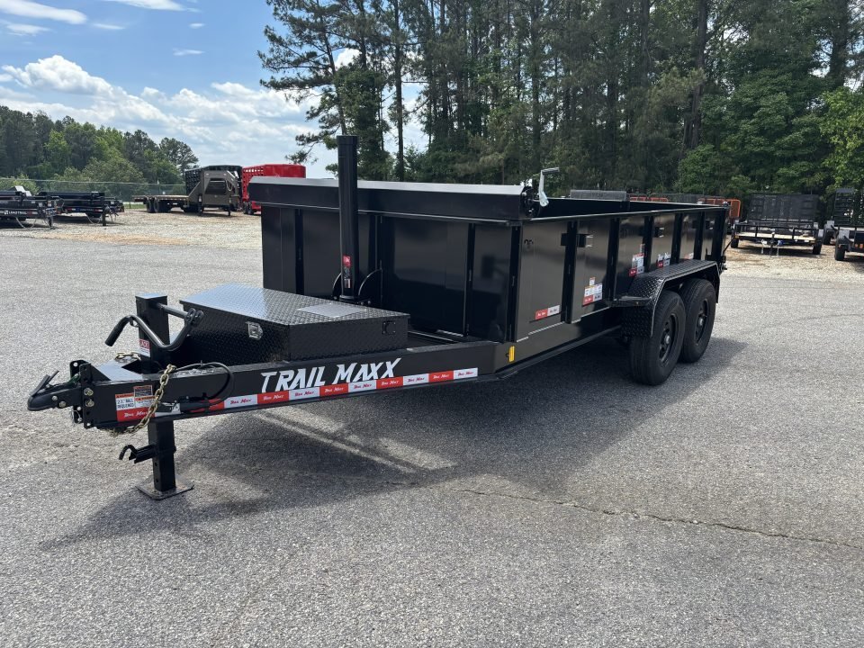 2026 Trail Maxx 83x14 TELESCOPIC CYLINDER 14K GVWR Dump Trailer