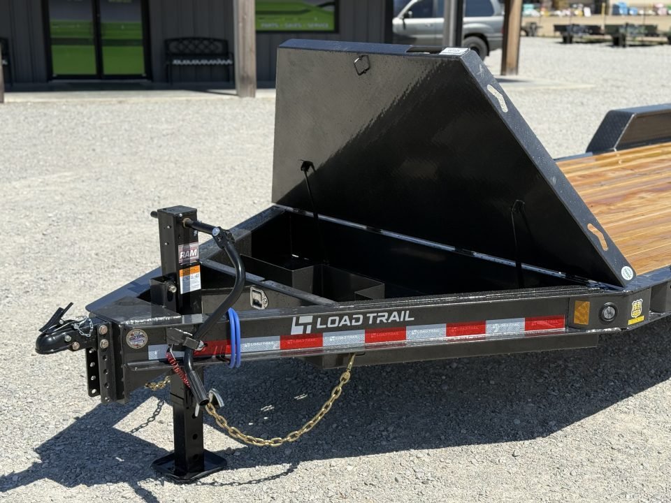 2026 Load Trail CB 83X22 I-BEAM W/MAX RAMPS, 14 PLYS, AND CHAIN TIE DOWNS 14K GVWR Equipment Trailer
