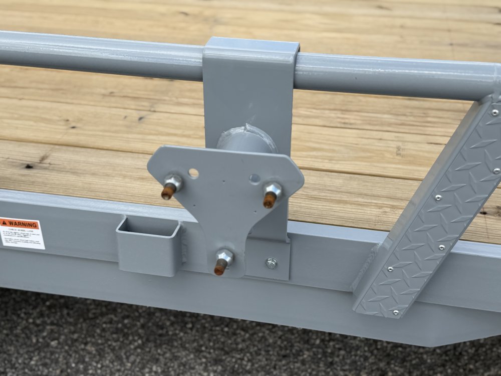 2027 RawMaxx UTX 83X16 / HD SPLIT RAMP / TOOL BOX / 10K GVWR UTILITY TRAILER