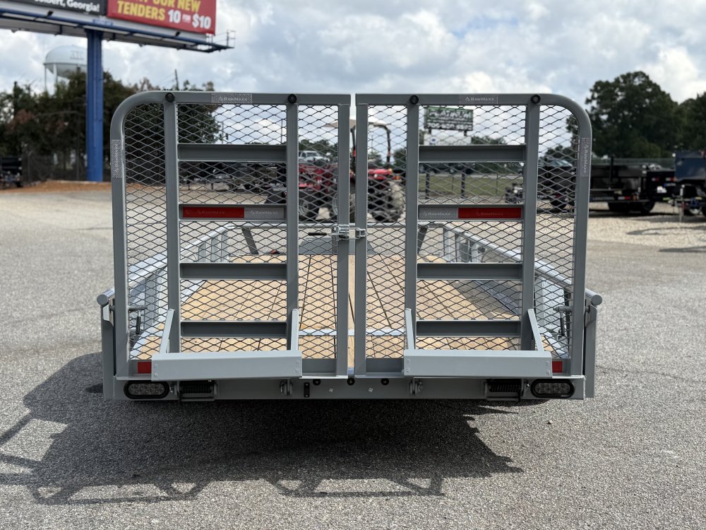 2027 RawMaxx UTX 83X16 / HD SPLIT RAMP / TOOL BOX / 10K GVWR UTILITY TRAILER
