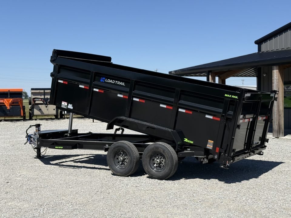 2027 Load Trail DL 83X16X4 HIGH SIDE TELESCOPIC 7 GAUGE W/14 PLY TIRES 14K GVWR Dump Trailer