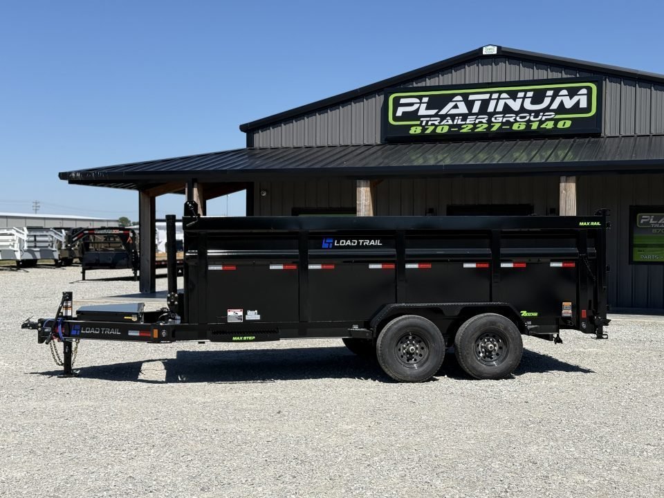 2027 Load Trail DL 83X16X4 HIGH SIDE TELESCOPIC 7 GAUGE W/14 PLY TIRES 14K GVWR Dump Trailer